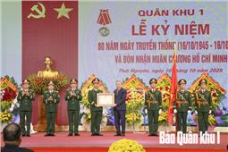 Tổng Bí thư Tô Lâm dự Lễ kỷ niệm 80 năm Ngày truyền thống lực lượng vũ trang Quân khu 1